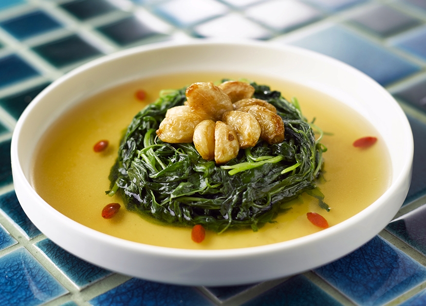 Poached Chinese Spinach with Garlic in Superior Stocks.jpg