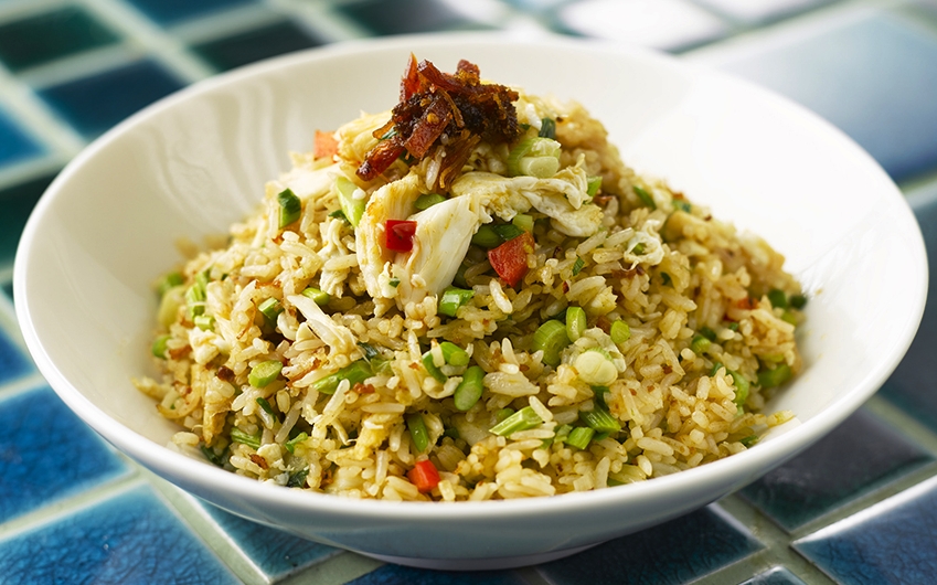 Crab Meat Fried Rice with Egg White in Xo Sauce.jpg