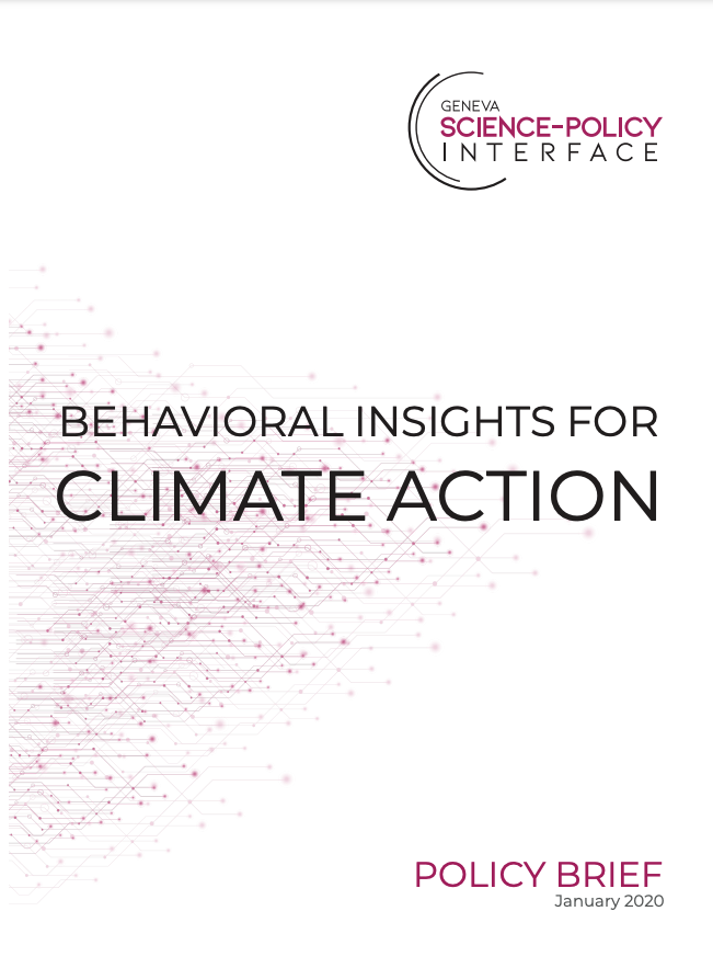 Behavioural Insights for Climate Action