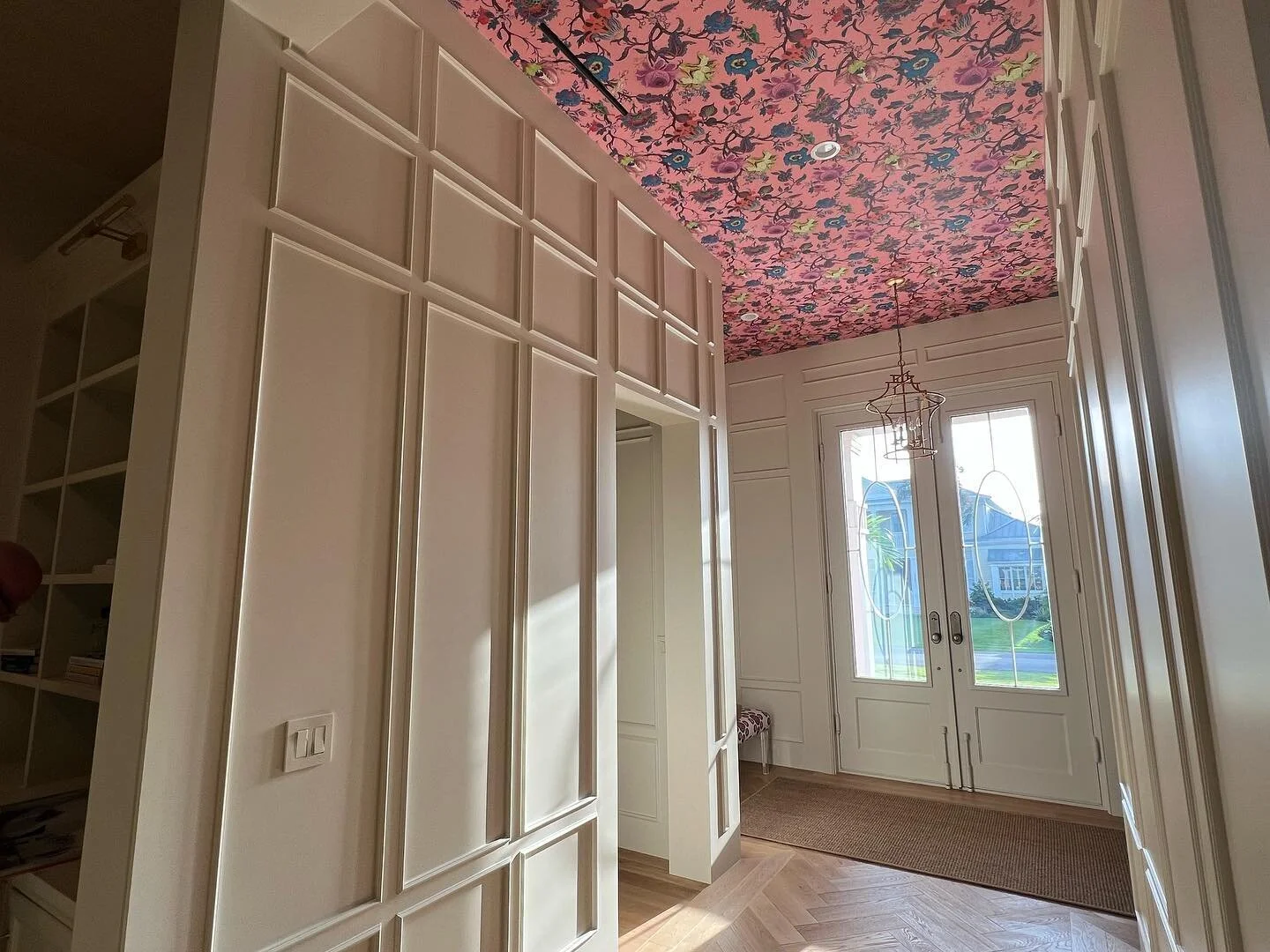 Stunning wall paneling and ceiling work of ours in royal harbor