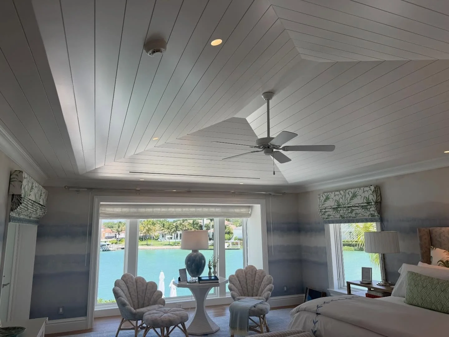 Another beautiful waterfront project taking shape in Port Royal with The Williams Group.
Our team completed the interior trim package including base, casing, interior door installation, window extensions and jambs, crown molding, detailed tongue and 