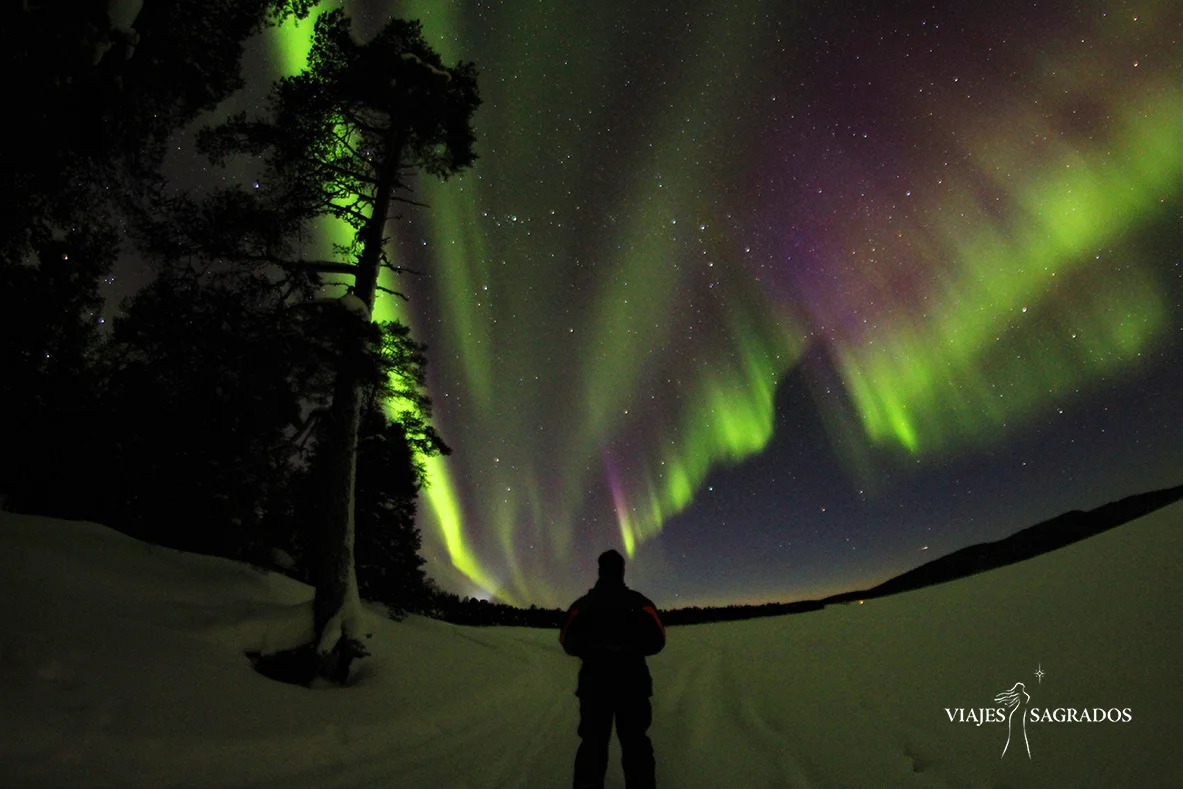auroras boreales lugar mágico