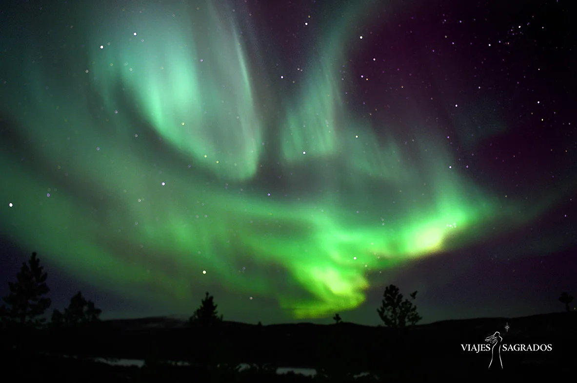 aurora boreal viajes sagrados