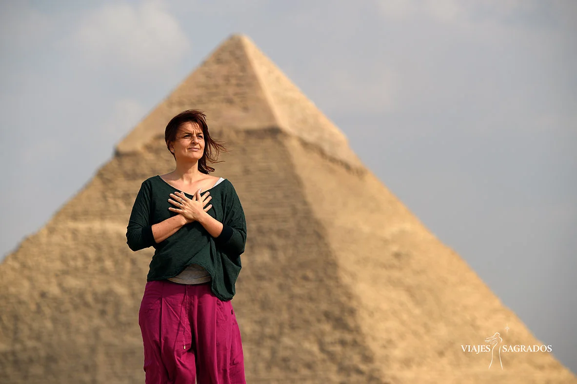Susana Ortega Egipto pirámide
