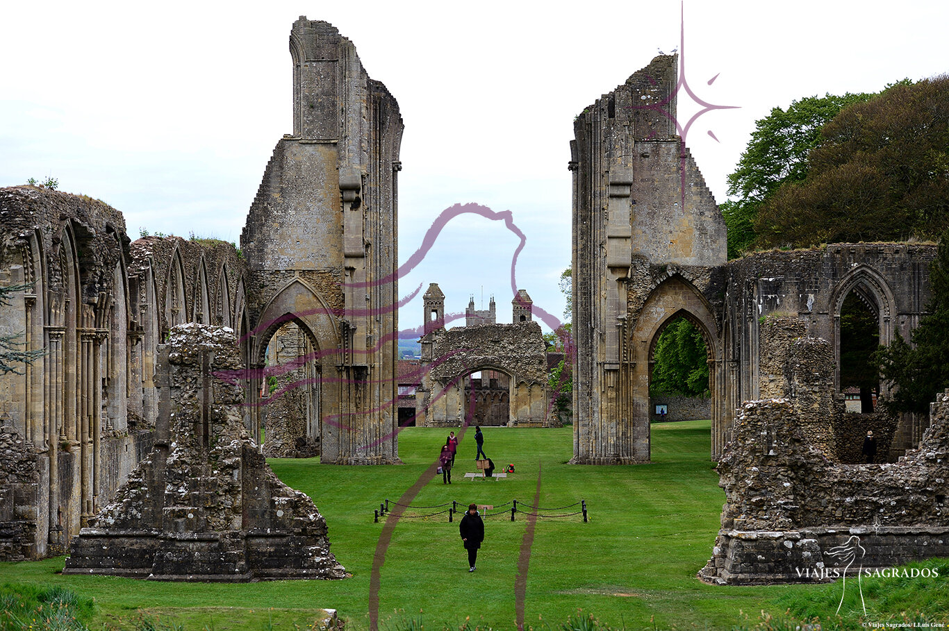 Glastonbury, Lineas teluricas