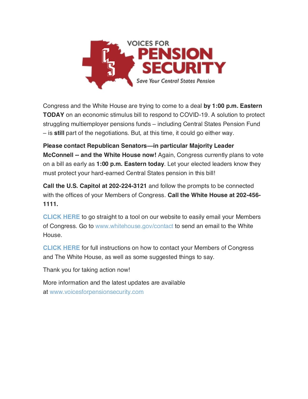 March 2020 Participant Update Newsletter #2