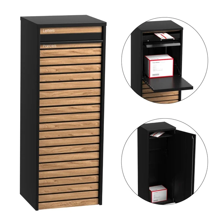 Clasti Parcel Letterbox Black autumn 1.webp