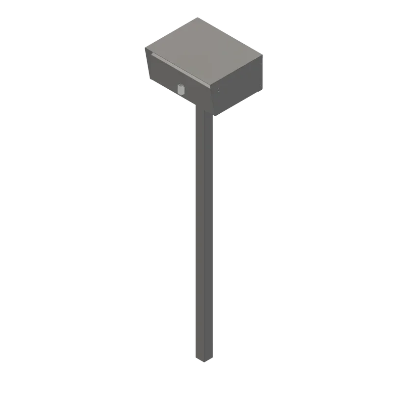 Vandal Resist Landscape Front Opening - Latch Lock - Dune.webp