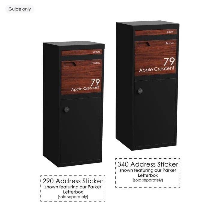 Parker Parcel Letterbox Charcoal - spring -4.webp