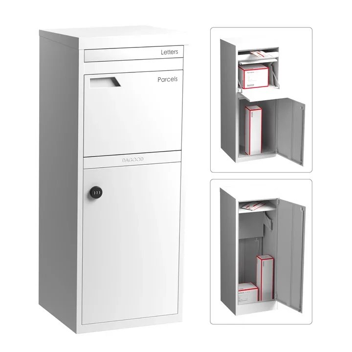 Parker Parcel Letterbox White 2.webp