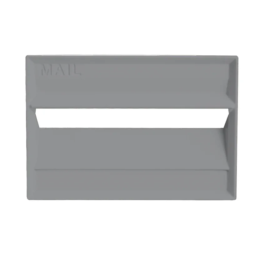 Cast Aluminium Plates - Portairt - Front slot -Bluegum.webp