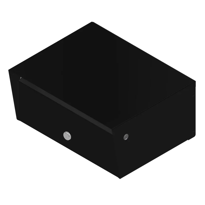 VRLFO Box - Key Lock with 2 Keys - Black Satin.webp