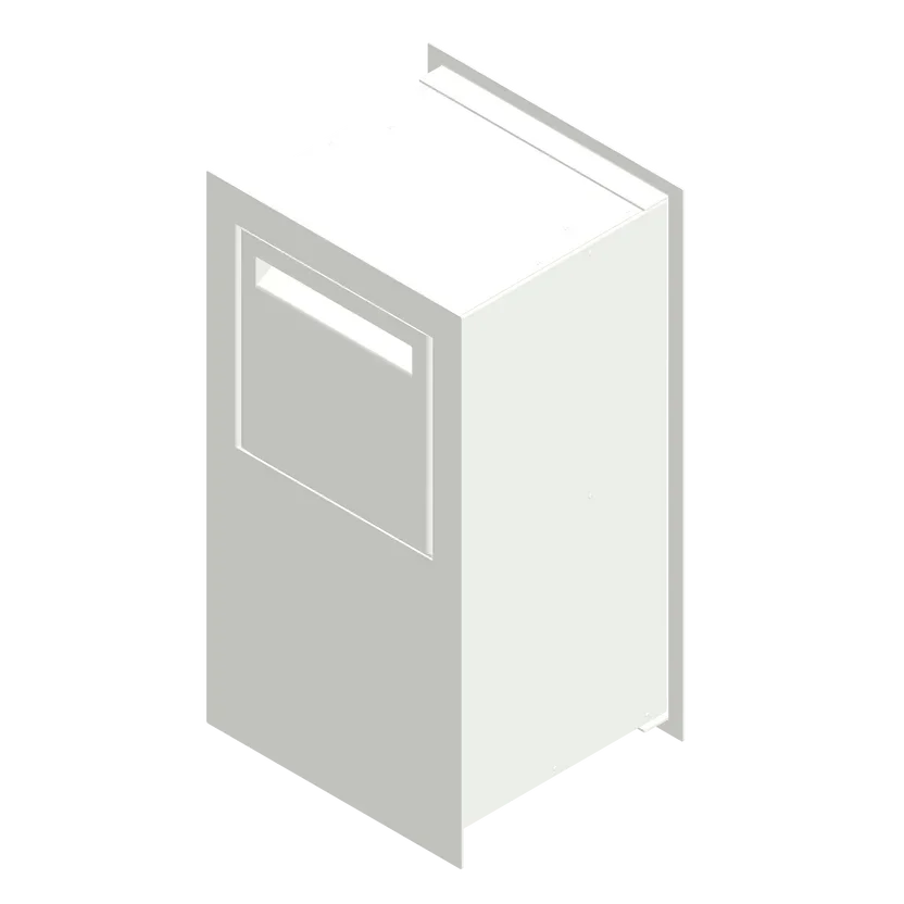 Parcel Box Built In - White Satin.webp
