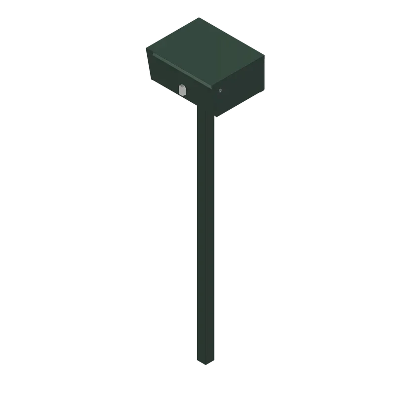 Vandal Resist Landscape Front Opening - Latch Lock - Cottage Green.webp