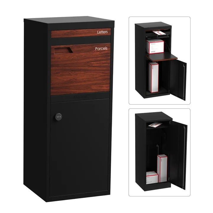 Parker Parcel Letterbox Black - spring - 1.webp