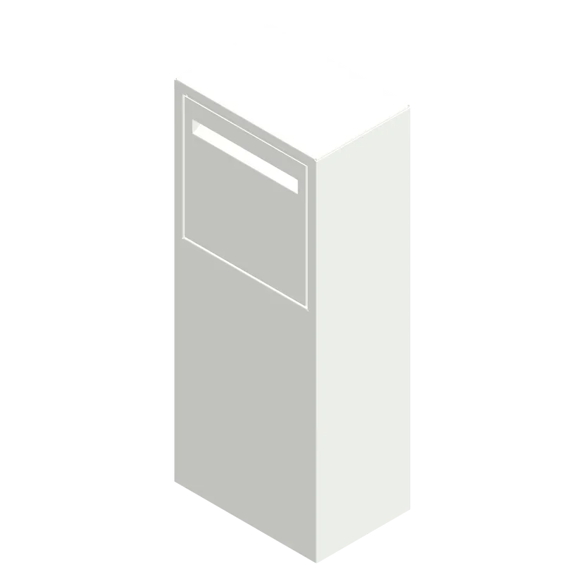 Parcel Box - White Satin.webp