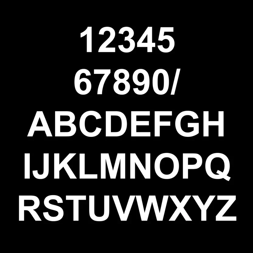 Vinyl - Arial - White.webp