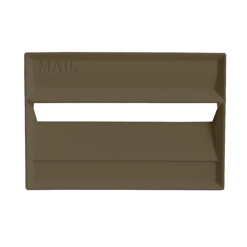 Cast Aluminium Plates - Portairt - Front slot - Jasper.webp