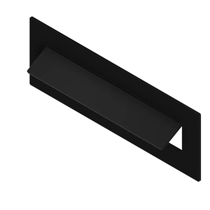 Mail Slot -Portrait -Black Satin.webp