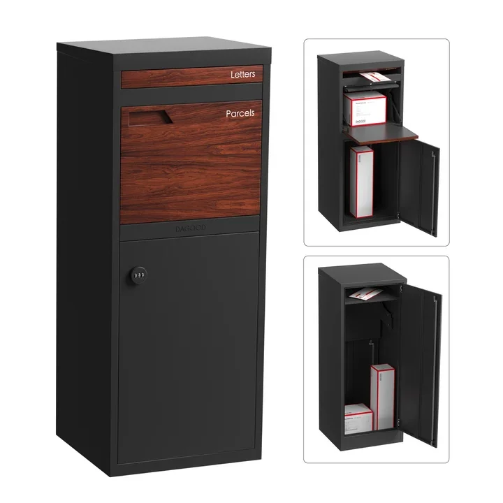 Parker Parcel Letterbox Charcoal - spring -1.webp