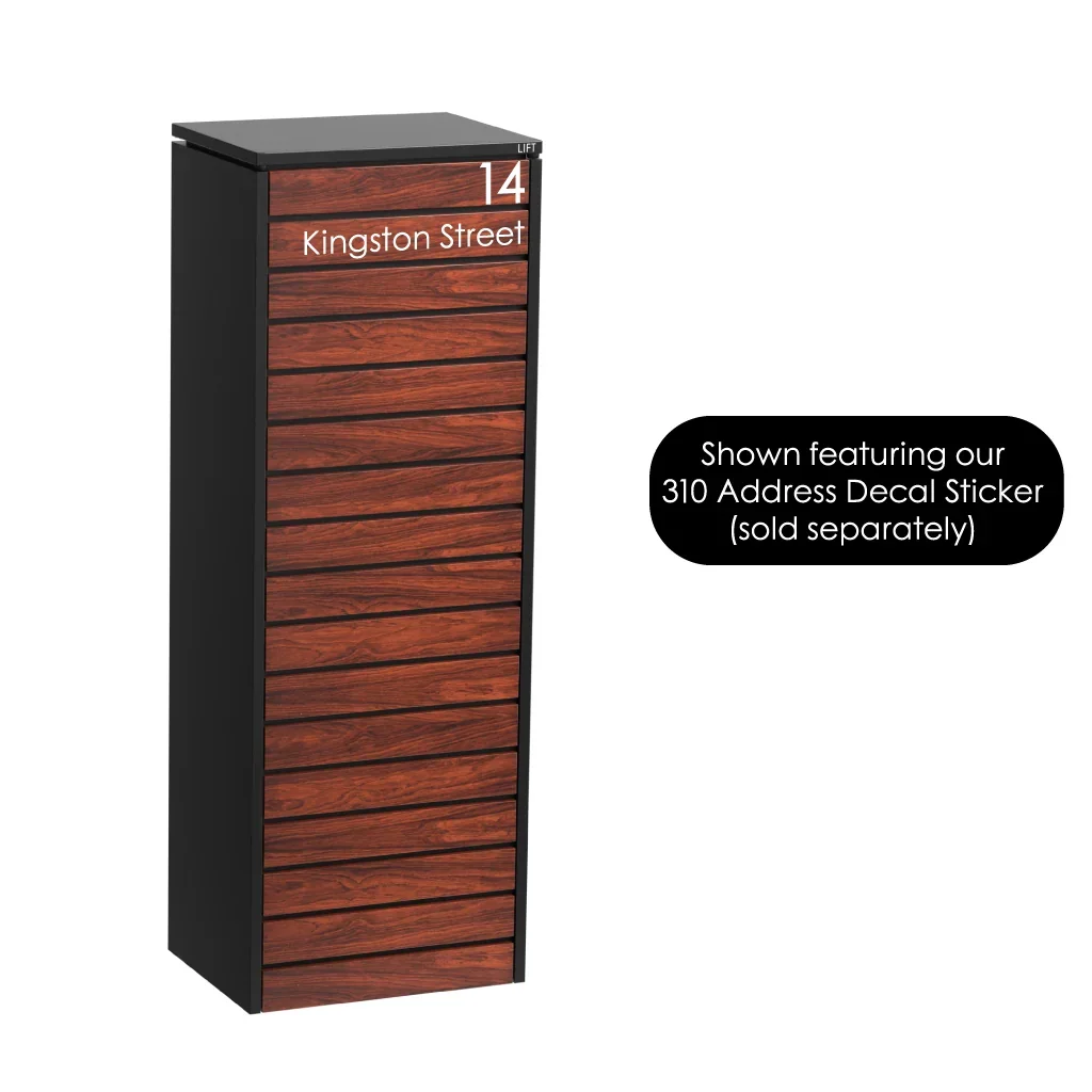 Plaza II Parcel Letterbox Black 12.webp