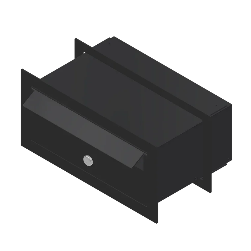 Front Opening - Key Lock With 2 Keys - Monument.webp