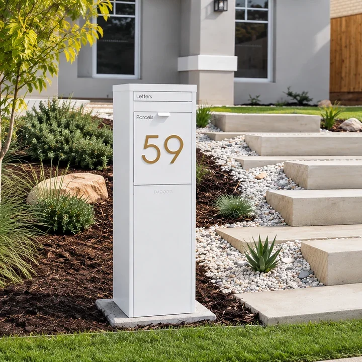Nest Parcel Letterbox White 2.webp