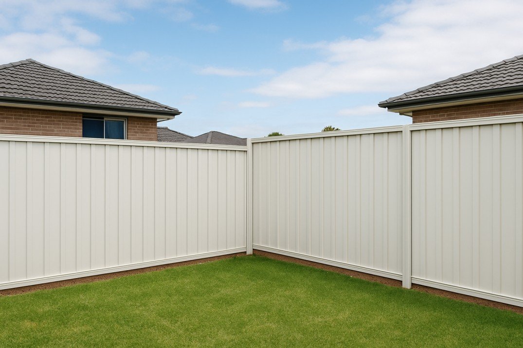 Suburban Backyard Boundary
