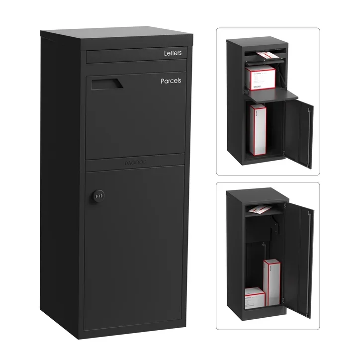 Parker Parcel Letterbox Charcoal