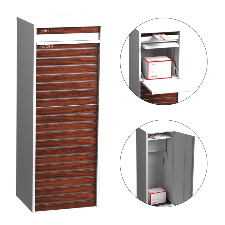 Clasti Parcel Letterbox White - spring 1.webp
