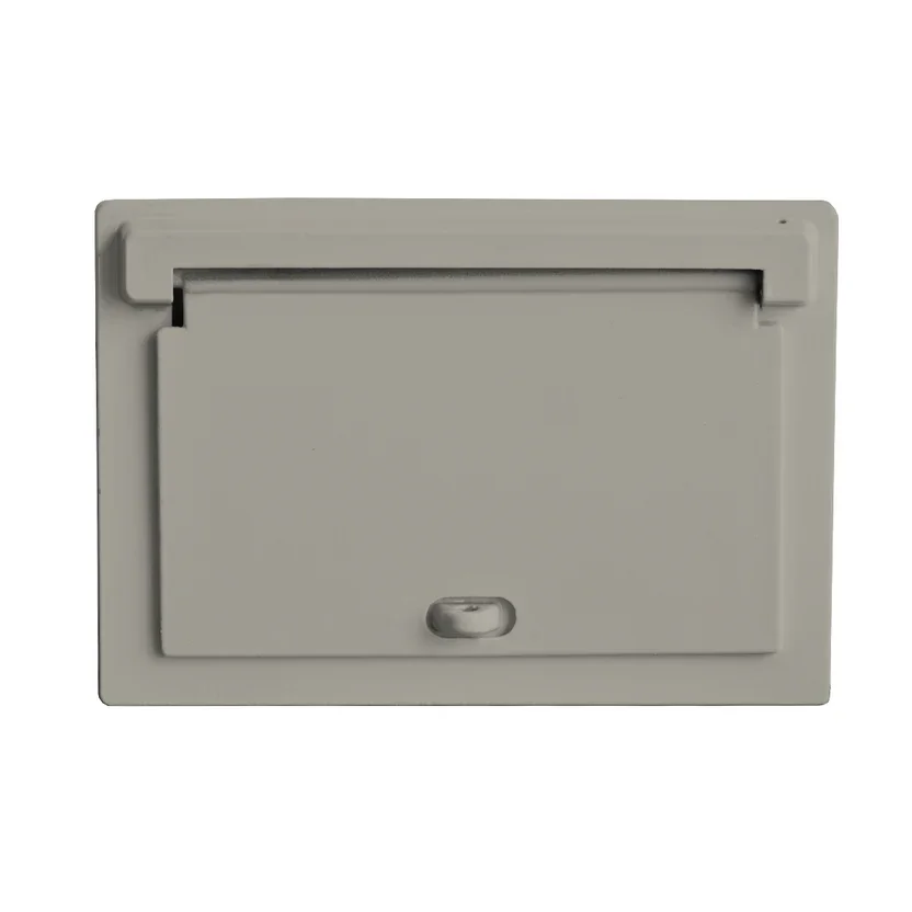 Cast Aluminium Plates - Portairt - Rear Door - Dune.webp
