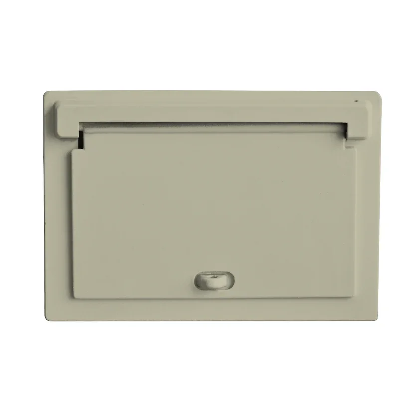 Cast Aluminium Plates - Portairt - Rear Door - Evening Haze.webp