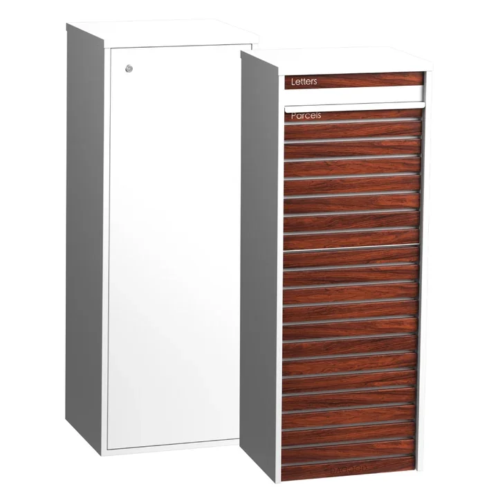 Clasti Parcel Letterbox White - spring 5.webp