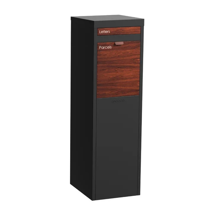 Nest Parcel Letterbox Charcoal - spring 1.webp