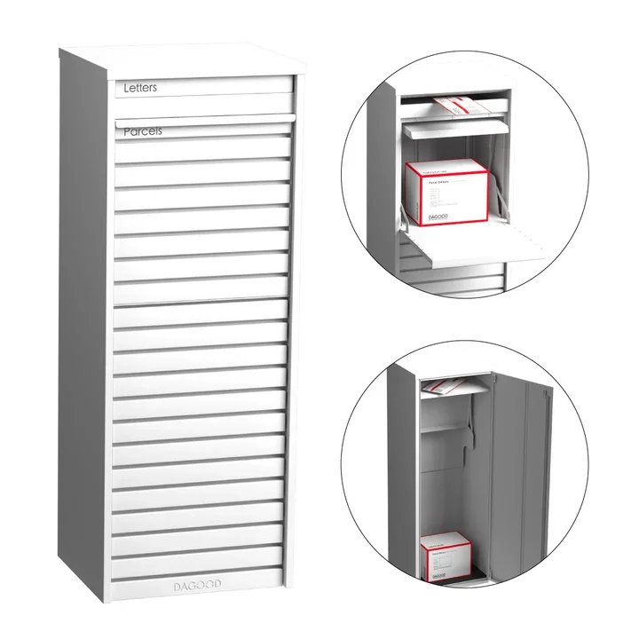 Clasti Parcel Letterbox White