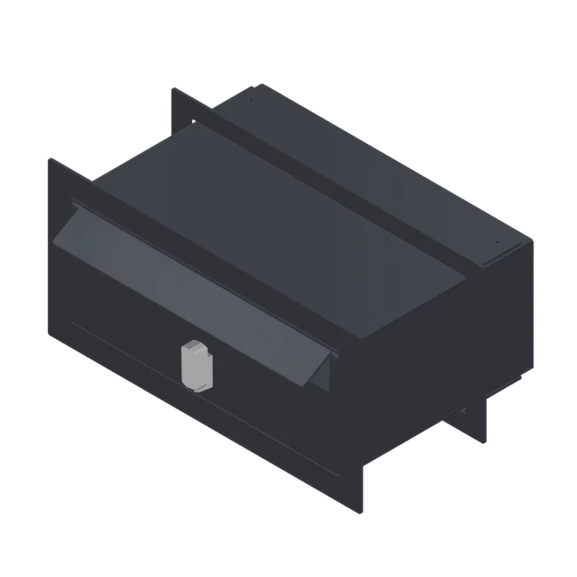 Front Opening - Latch Lock - Ironstone.webp