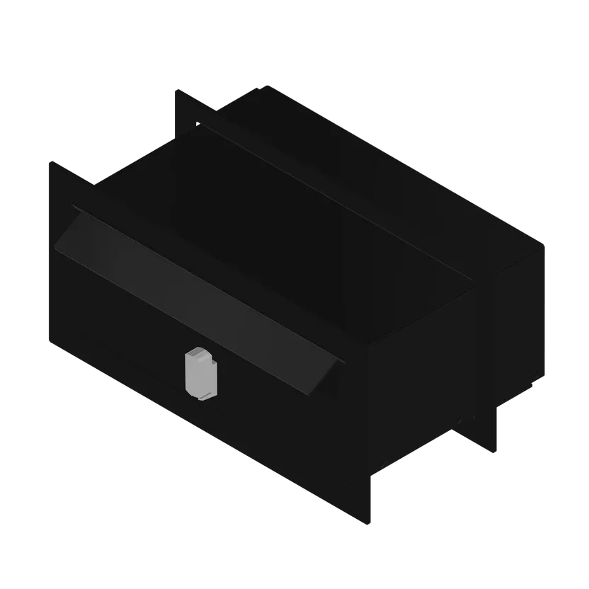 Front Opening - Latch Lock - Black Satin.webp