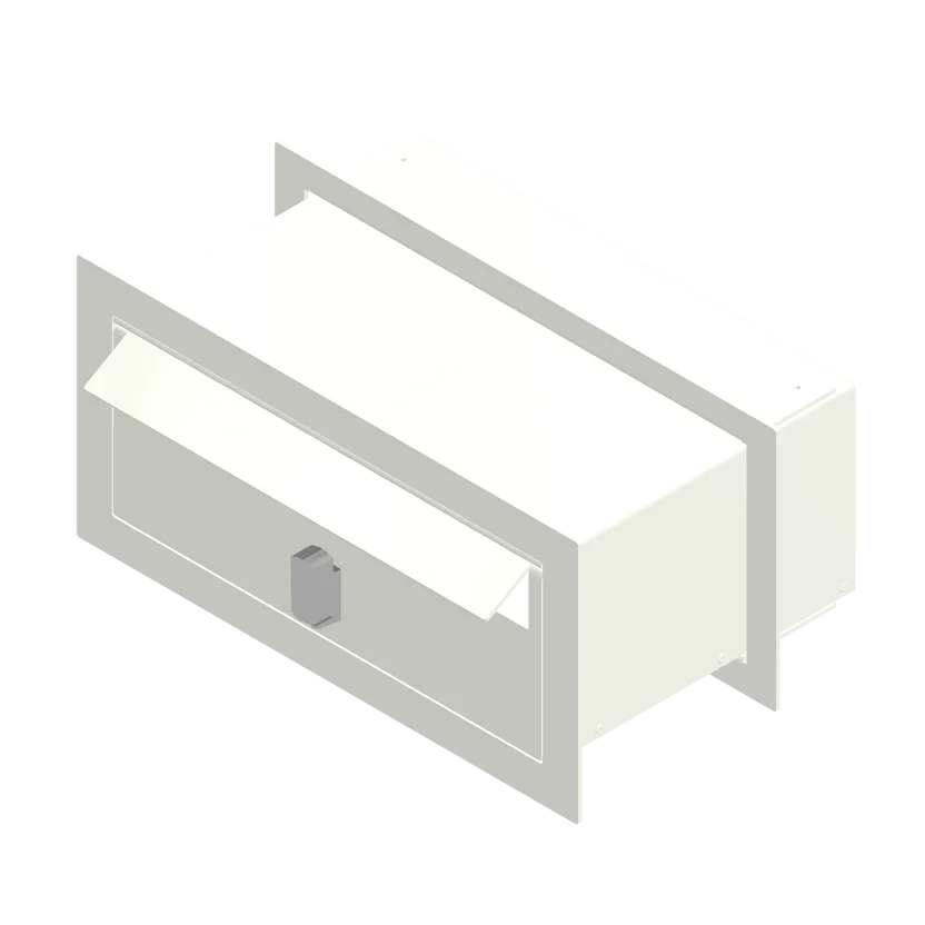 Front Opening - Latch Lock - Dover White.webp