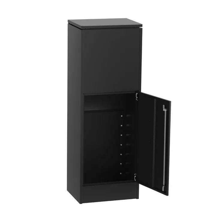 Plaza II Parcel Letterbox Black 4.webp