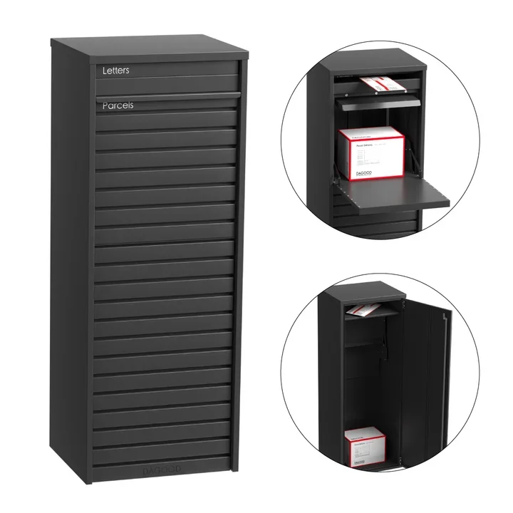 Clasti Parcel Letterbox Charcoal 2.webp