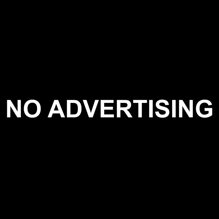 NO JUNK MAIL - NO ADVERTISING - White.webp