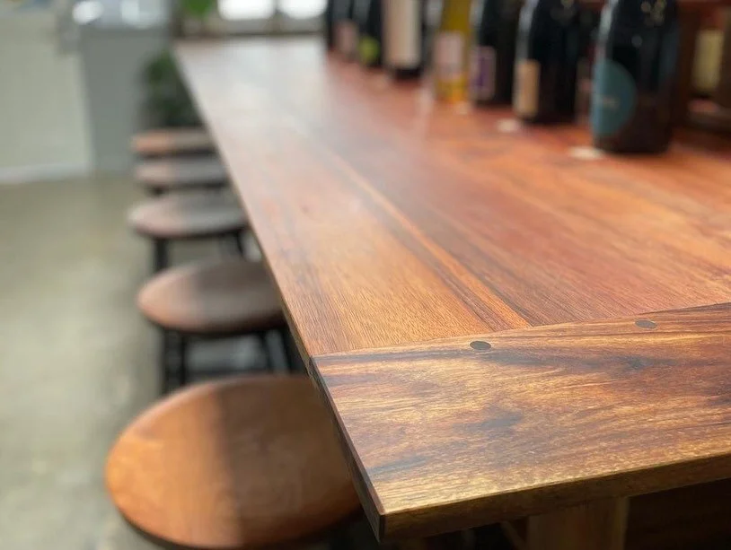 #repost @other_furniture_ I finally found some time today to take a few photos of the @moonahhotelandcellars fit-out that I helped a bit with recently, and to fit my maker&rsquo;s mark to the table. ⁣
⁣
When I think of shop fit-outs, I tend to think 
