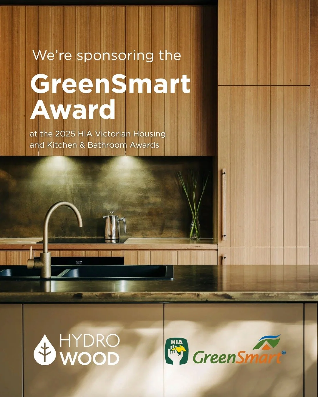 Why we're supporting the @hia_au GreenSmart Sustainable Home Award 🌿

At Hydrowood, we believe great design doesn&rsquo;t just look good. It does good. That&rsquo;s why we&rsquo;re proud to sponsor the HIA GreenSmart Sustainable Home Award, recognis