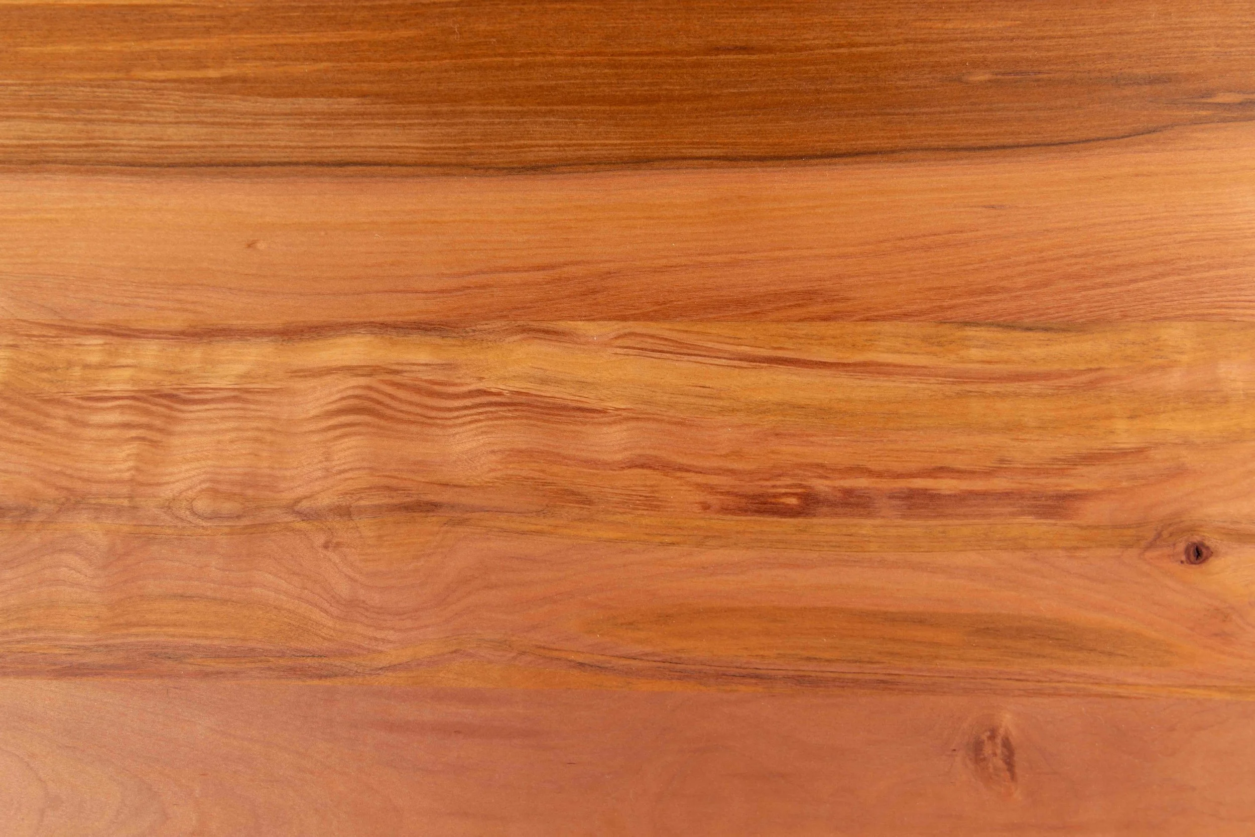 the beautiful colour and grain of Hydrowood myrtle timber