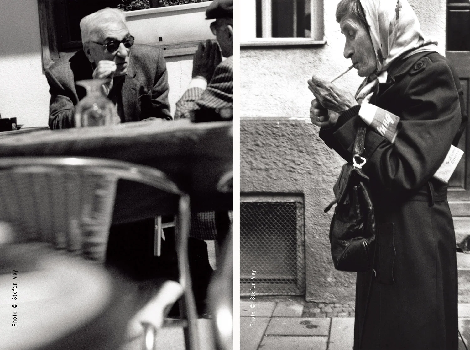 Corsicans No.2 + Old Lady with Cigarette