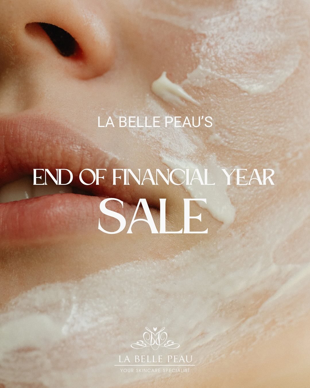 Our end of financial year sale is on NOW! 

Skincare Sale 🌟
Spend $300 on 3 or more products and receive 20% off.
Spend $650 and receive 25% off.

Treatment Sale 🌟
Buy 3 of the same treatment and receive the 4th for FREE. 

Not sure which treatment