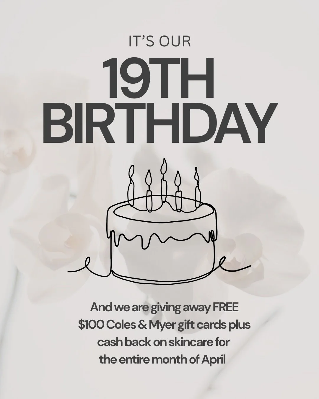 Tomorrow marks our 19th birthday 🥹! This year, we're celebrating by showing our appreciation for you ❤️ #birthday #perthgiveaway #coles #freefuel #perthtodo