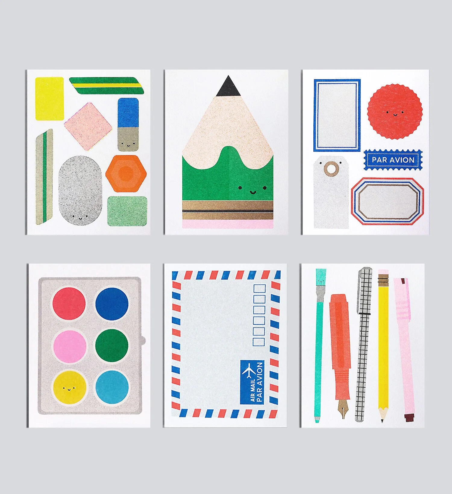 Present & Correct Stationery Cards