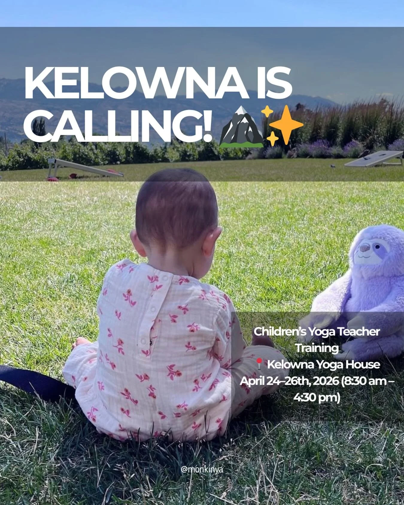 This photo is from my daughter&rsquo;s very first birthday, right here in Kelowna. Kelowna has always held a special place in my heart. 💖

When Katie @parentingneurodiversesouls from gloWithin told me that one of our trainings would be in Kelowna th