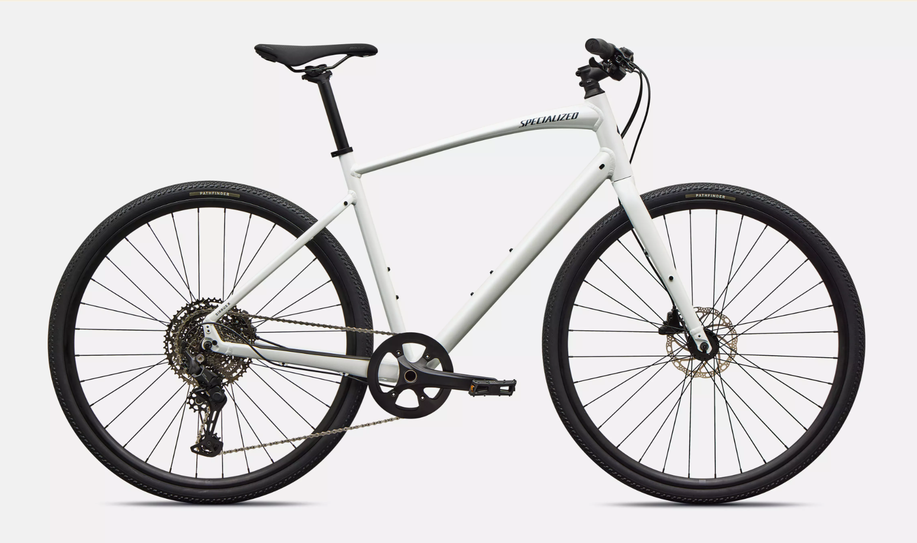 2027 SPECIALIZED SIRRUS X 3.0  Gloss Metallic White Silver